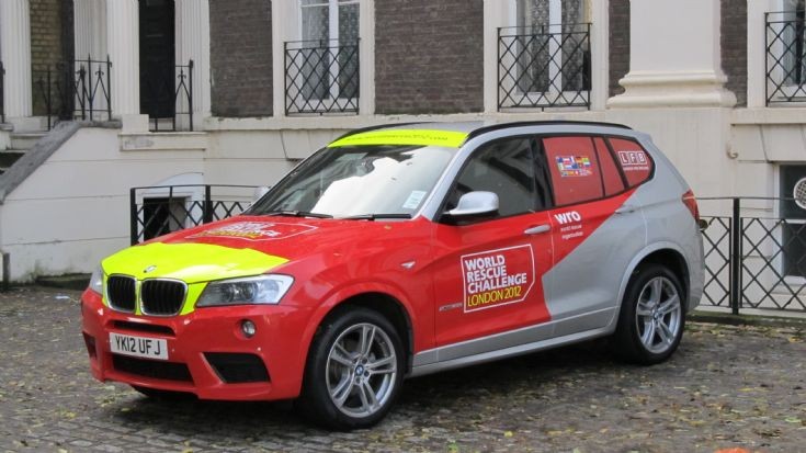 BMW YK12UFJ London World Rescue Challenge