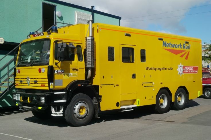 avonmouth rail rescue unit Renault Network Rail