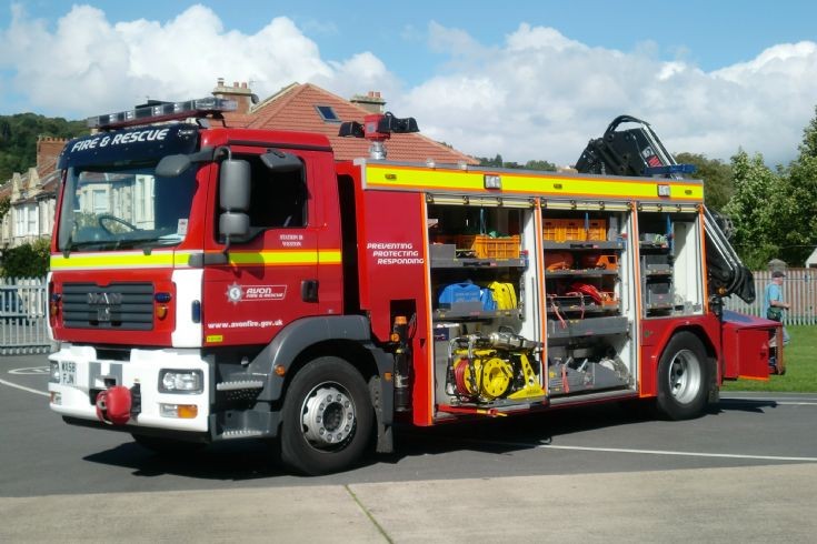 weston super mares heavy rescue MAN