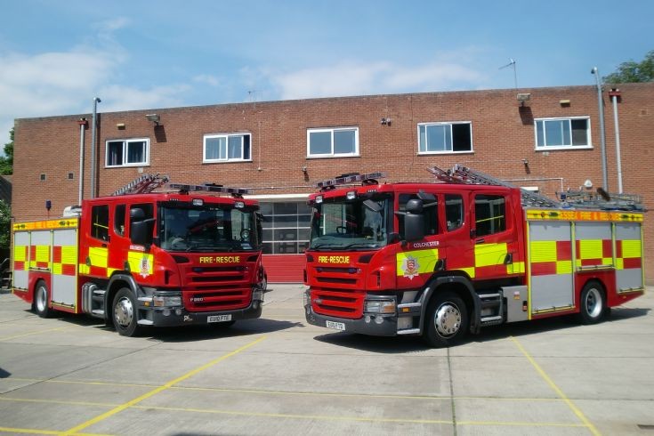colcesters two pumps Scania