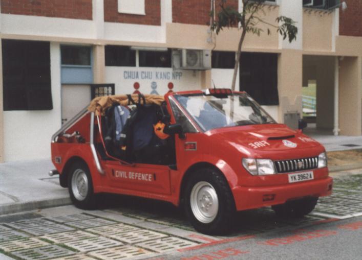 Singapore Light Fire Attack Vehicle