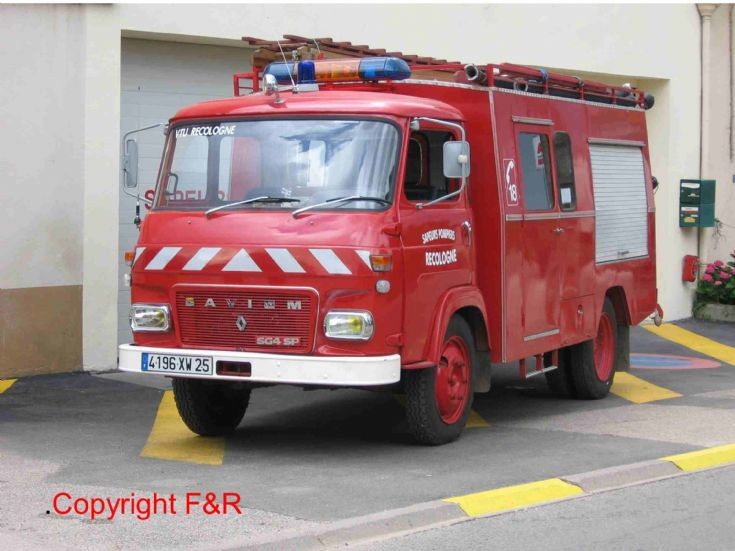 My Saviem SG4SP with a Ford-motor V6, 3 litre !