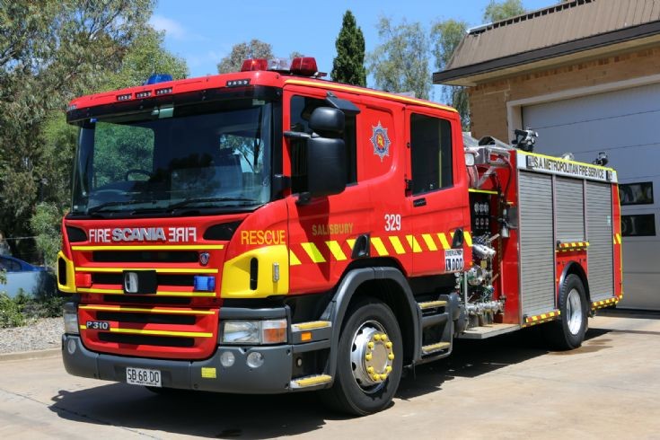 South Australia Metropolitan Fire Service Scania