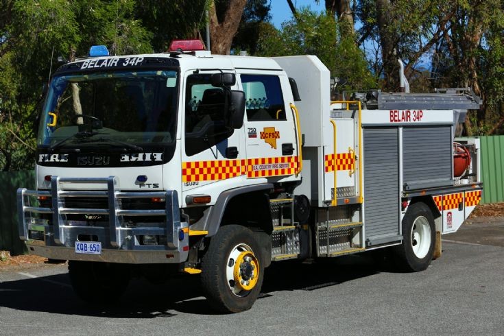 South Australia Country Fire Service Isuzu
