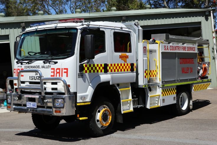 South Australia Country Fire Service Isuzu