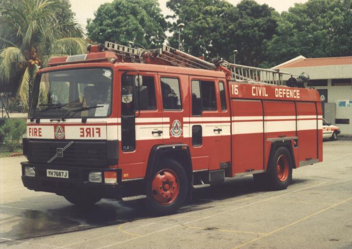 Singapore PL Volvo FL6 Ziegler