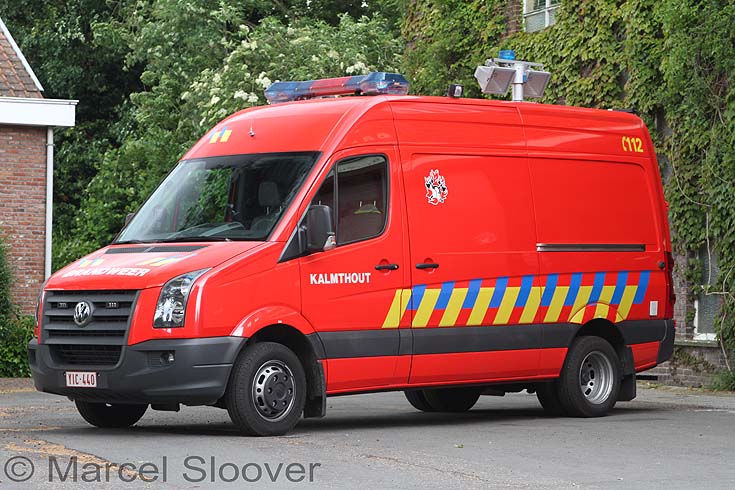 Brandweer Kalmthout Volkswagen Crafter