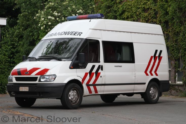 Brandweer Kalmthout Ford Transit