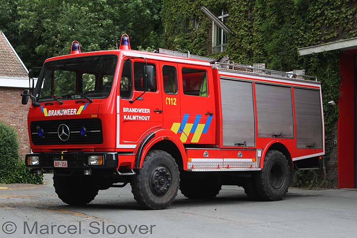 Brandweer Kalmthout Mercedes 1017AF36