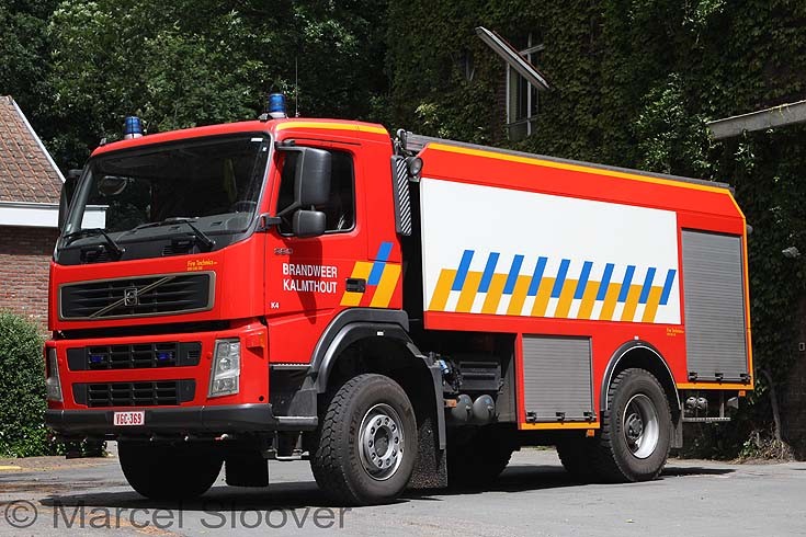 Brandweer Kalmthout Volvo watertanker