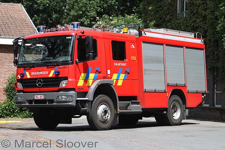 Brandweer Kalmthout Mercedes Atego Vanassche