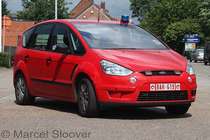 Brandweer Kapellen Belgium Ford Officers car