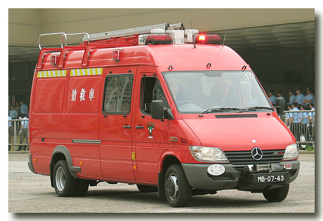 Macau Rescue Tender Mercedes Sprinter