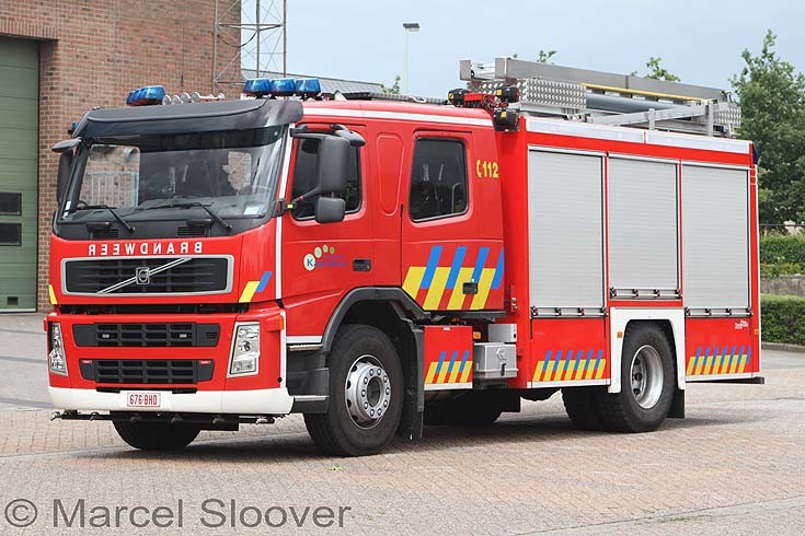 Brandweer Kapellen Belgium Volvo FM