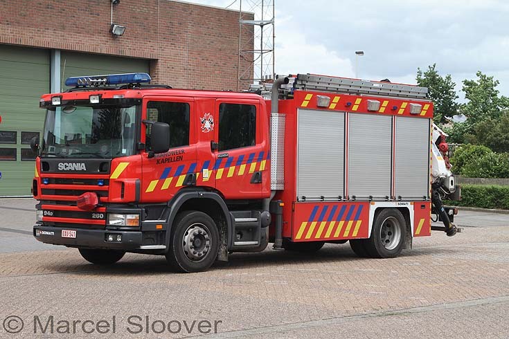 Brandweer Kapellen Scania Rescue truck