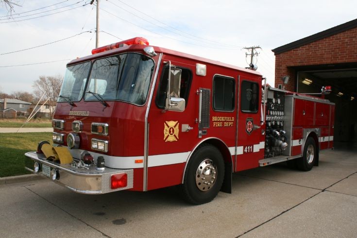 Engine 411 Brookfield FD Illinois 
