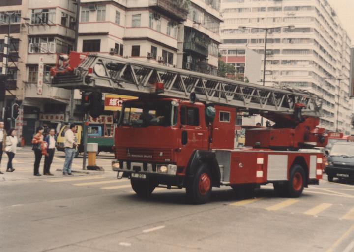 Hong Kong Turntable ladder Magirus