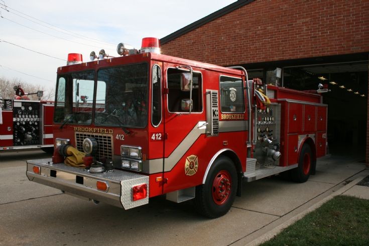 Engine 412 Brookfield Fire department Illinois