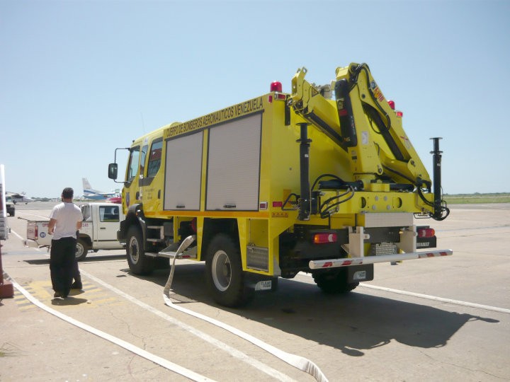 Fire Corp Aeronautic Venezuela Rescue Rosenbauer