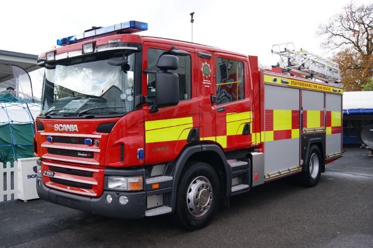 Staffordshire Lichfield Scania Emergency One