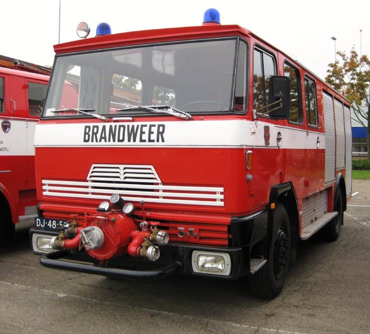 1972 DAF Fire Truck. DJ-48-50.