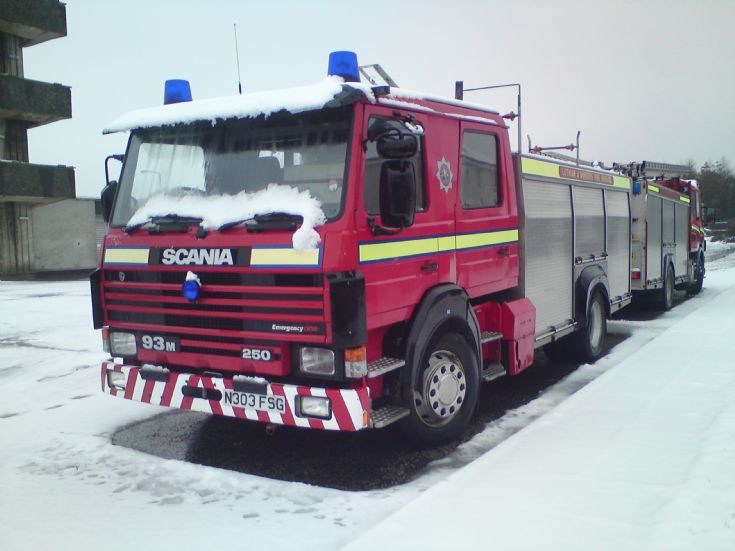Lothian and Borders N303FSG Scania 94M