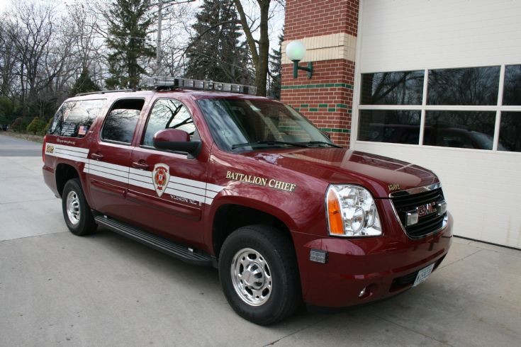 Pleasantview IL Battalion chief GMC