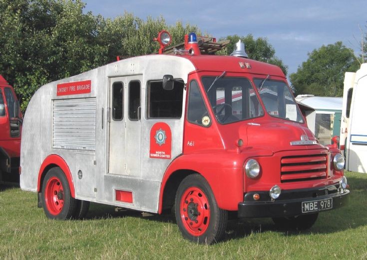 Fire Engines Photos Bedford A3/5 HCB (ex Lindsey & London Brick)