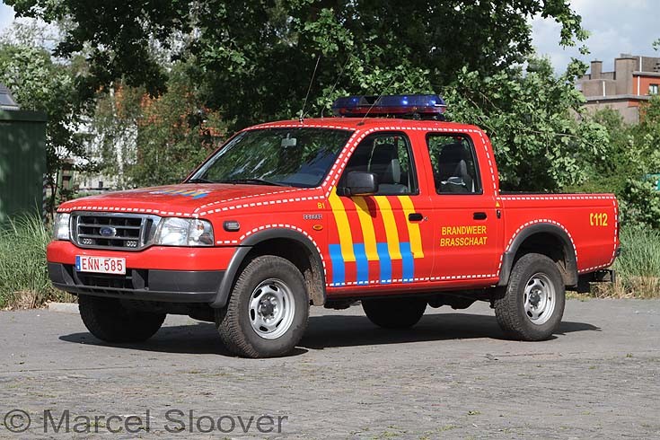Brandweer Brasschaat Ford Ranger