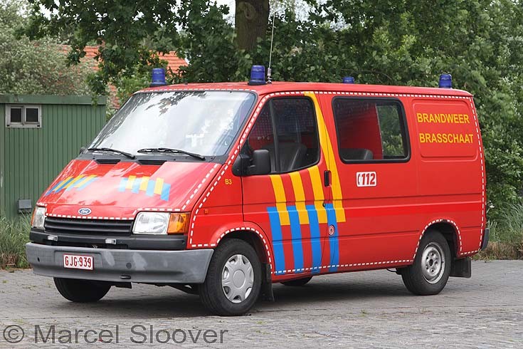 Brandweer Brasschaat Ford Transit B3
