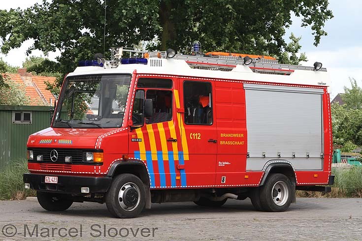 Brandweer Brasschaat Mercedes Benz Ecovan