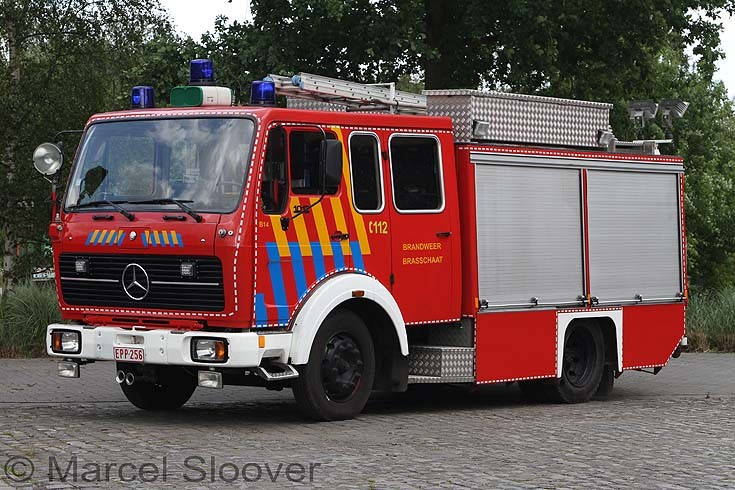 Brandweer Brasschaat Mercedes Benz 1017