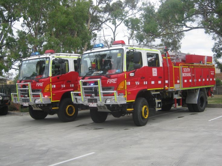 CFA South morang & Doreen Hino Tankers.