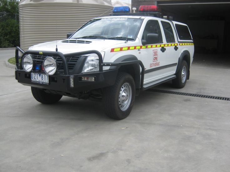 South Morang CFA Holden Rodeo.