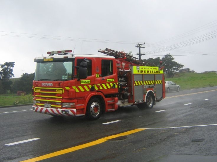 Whangarei Scania P94D Pump Rescue Tender 127.