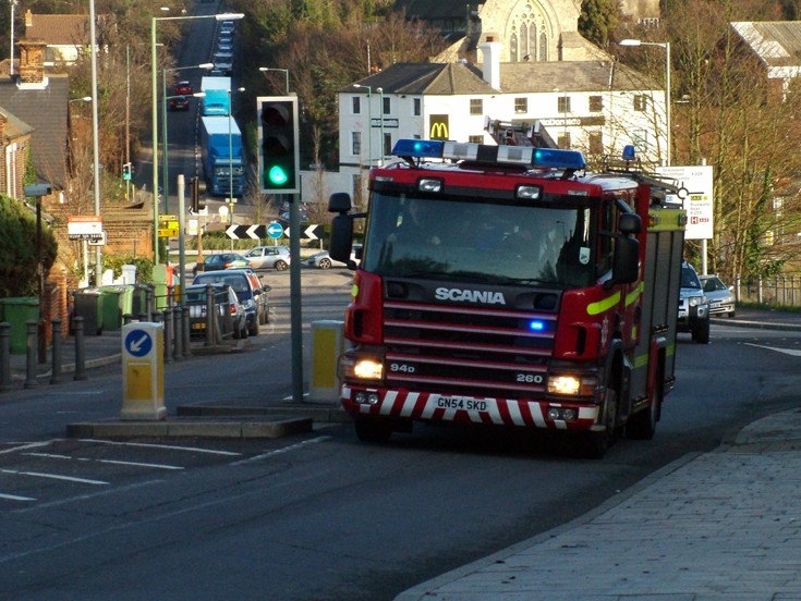 KF&RS Scania 94D on a shout