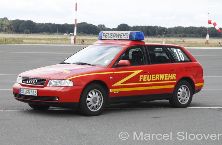 Feuerwehr Flugfeld Munster Osnabruck Audi A4