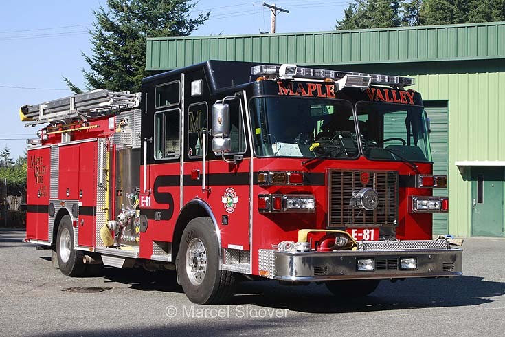 Mapple Valley WA Engine 81 Sutphen
