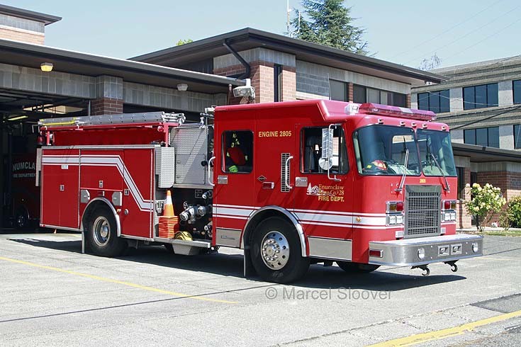 Engine 2805 Enumclaw Fire dept
