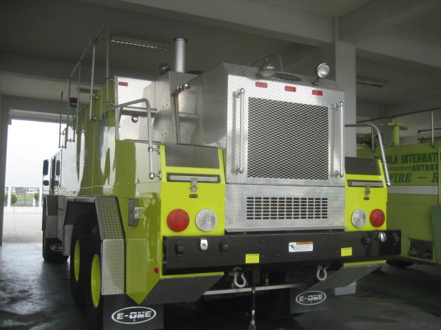 E-One Airport Crash Tender rear end