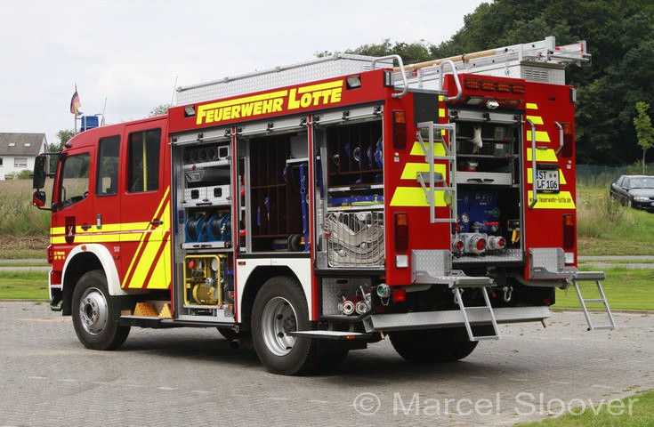 Feuerwehr Wersen LF 10/6 Mercedes back