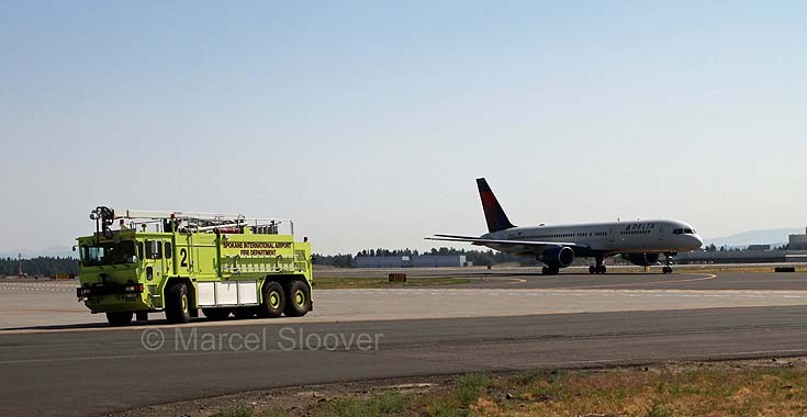 Crashtender 2 Spokane International airport