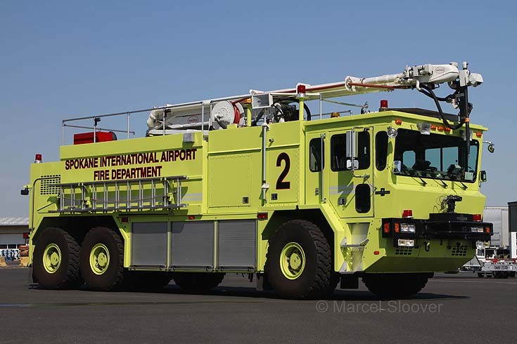 Spokane WA Airport Crashtender 2 Oshkosh