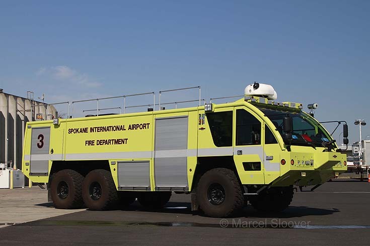 Rosenbauer Panther Spokane International airport 