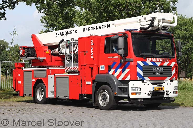 Brandweer Heerenveen MAN Metz 02-6450 