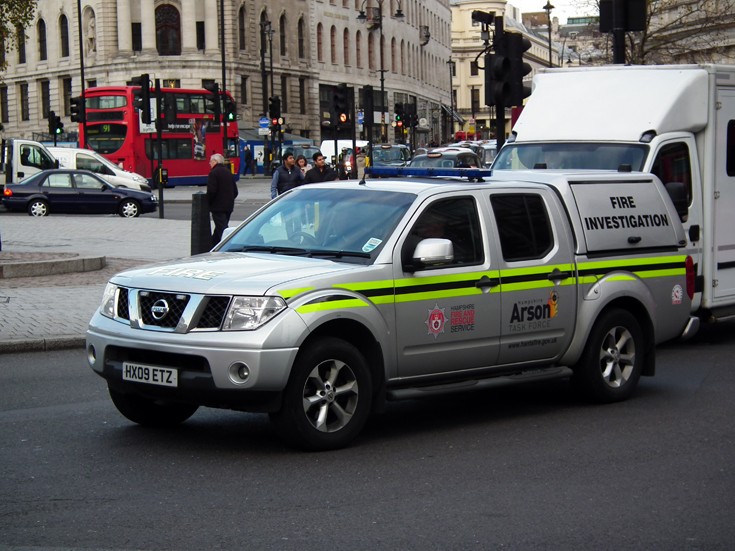 Fire Investigation Nissan Navara HX09ETZ