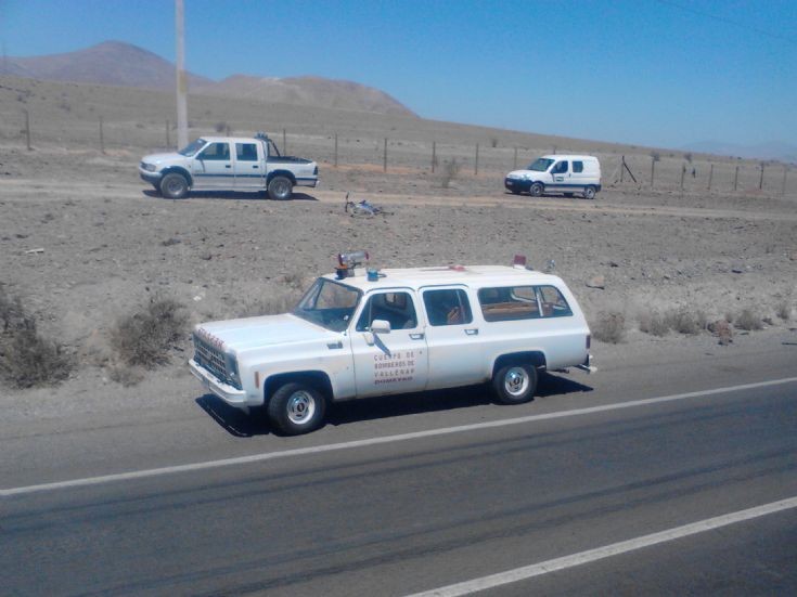 Bomberos de Vallenar, Chile