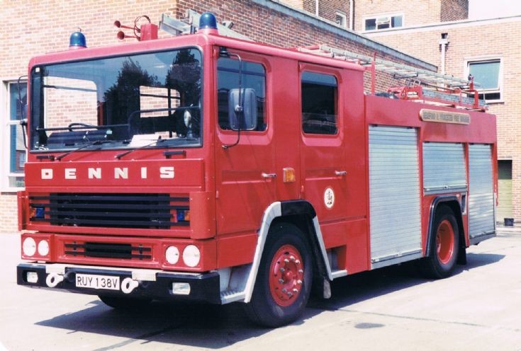 Redditch Water tender call sign 2-7-3.