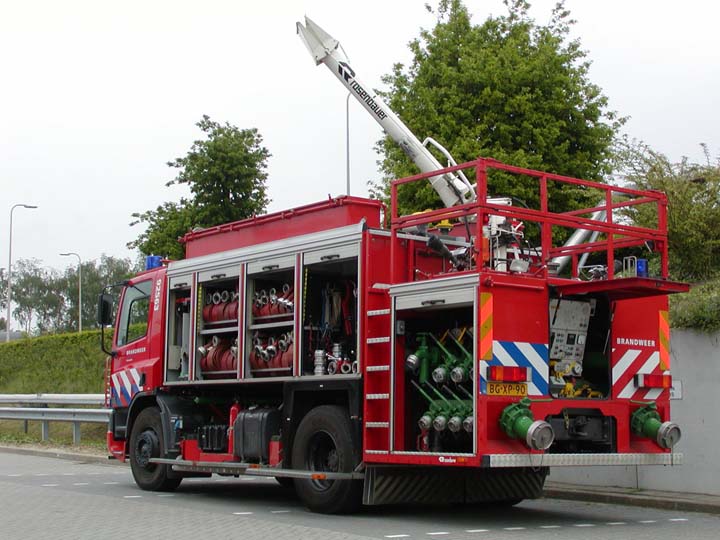 Chemelot Park Protection DAF Foam tender back