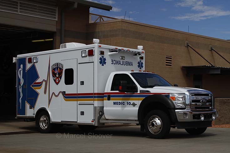 Medic 10 Page Fire dept Arizona